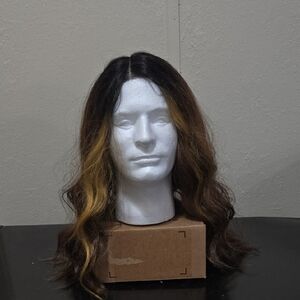 Women's Brown and Blonde Ombre Wig